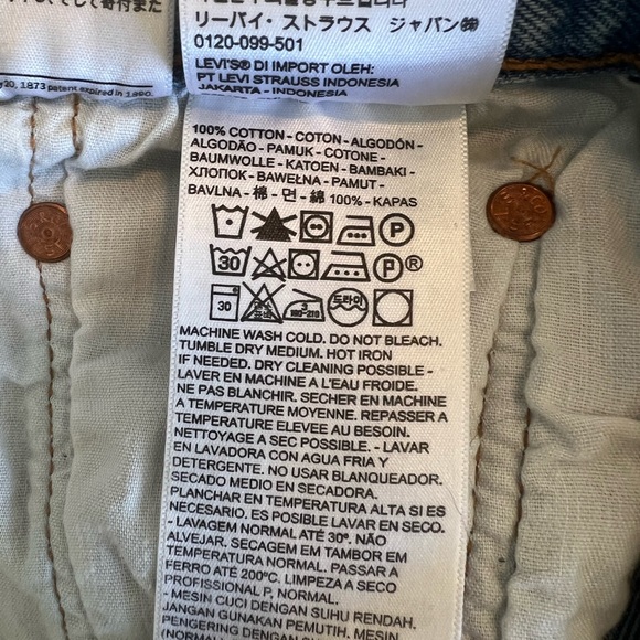 EUC Levi’s 501S 100% cotton 28 x 28 - Picture 6 of 6
